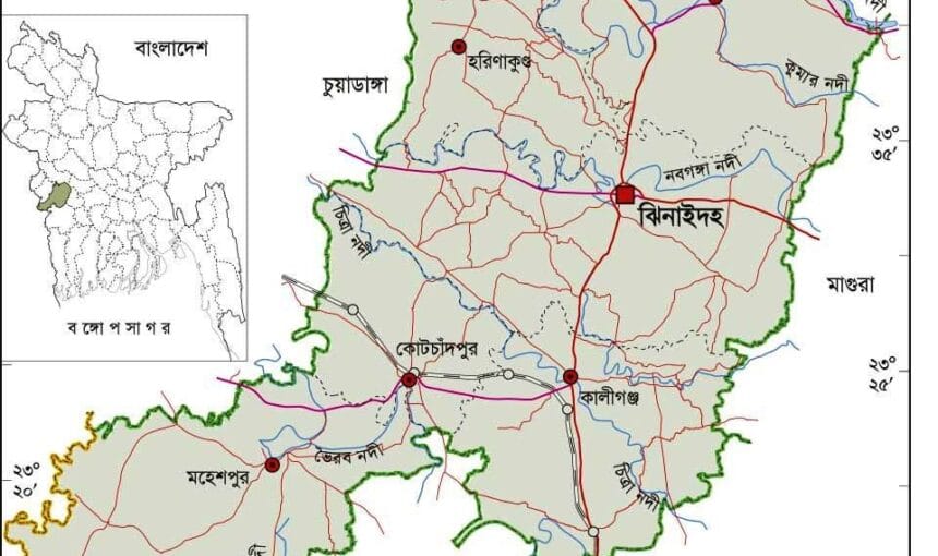 ঝিনাইদহ জেলা দর্শনীয় স্থান সমূহঃ