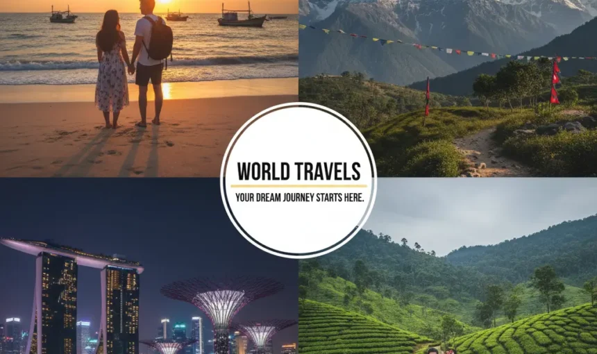 World Travels এর আন্তর্জাতিক ও দেশীয় ট্যুর প্যাকেজ - সমুদ্র সৈকত, হিমালয় পর্বত, সিঙ্গাপুর ও চা বাগান ভ্রমণ।