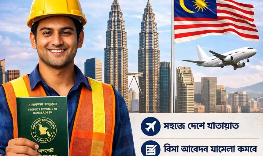 মালয়েশিয়ায় বাংলাদেশি কর্মীদের জন্য মাল্টিপল এন্ট্রি ভিসা (MEV) চালু