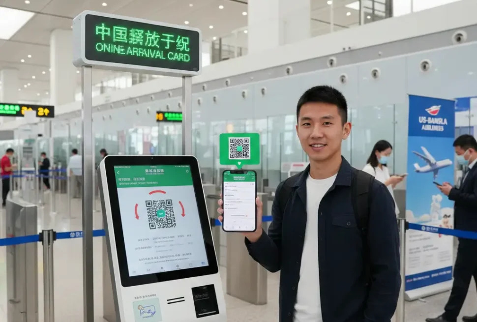 চীনে ভ্রমণের অনলাইন অ্যারাইভাল কার্ড পূরণের নির্দেশিকা